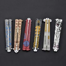 Аниме игра Бабочка нож метательный тренировочный инструмент