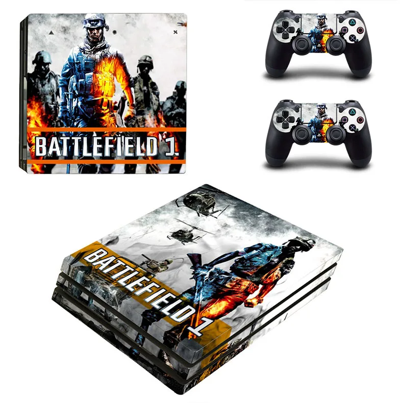 PS4 Pro Battlefield 1 наклейка PS 4 Play station 4 Pro виниловая наклейка s Pegatinas для playstation 4 Pro консоль и контроллер