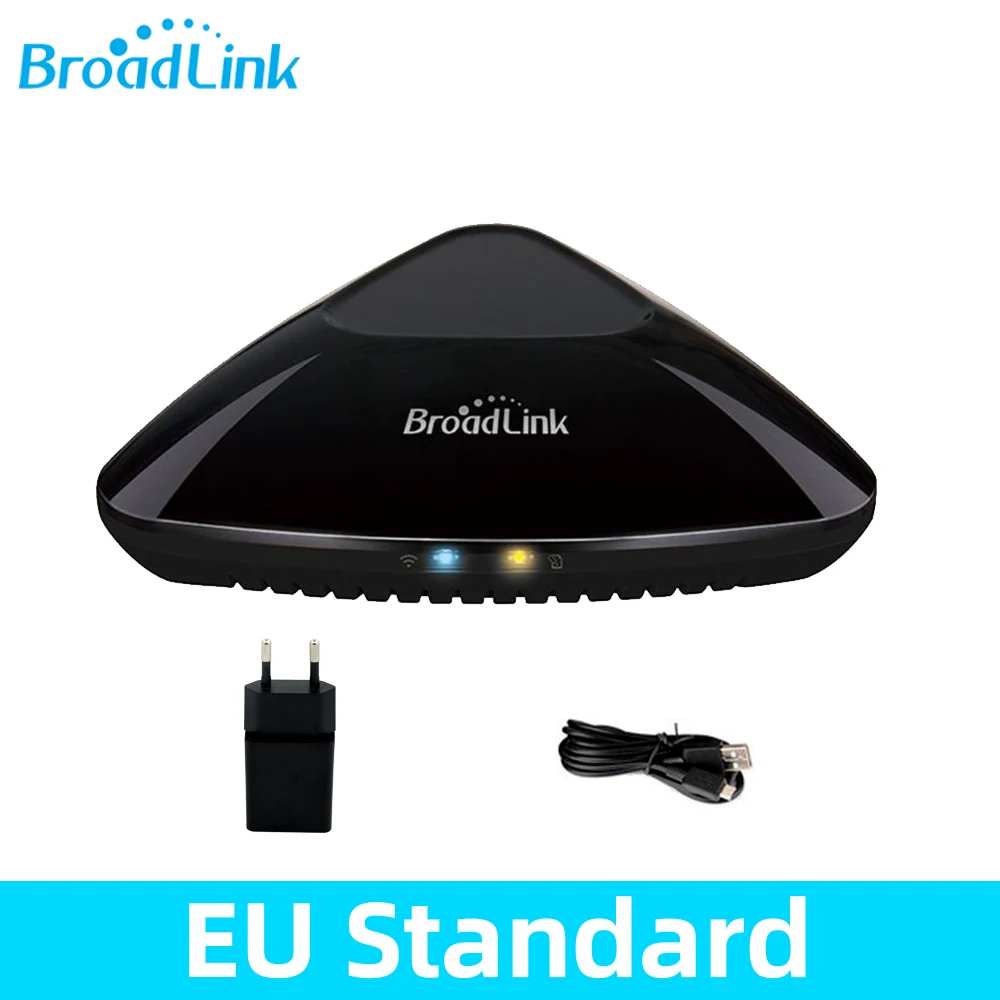 Broadlink RM Pro Умный домашний переключатель US/UK/EU wifi/RF/IR голосовое время умный универсальный пульт дистанционного управления для Alexa/Google Home Mini - Комплект: EU