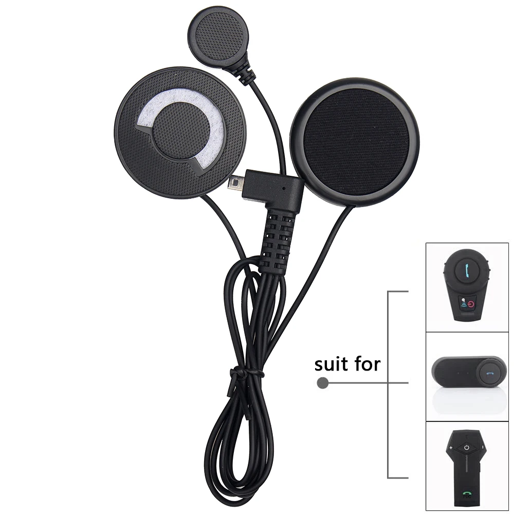 

Freedconn Helmet Intercom Accessories suit for F series of TCOM-OS TCOM-VB SC COLO Intercom Earphone with Hard/Soft Microphone