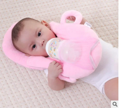 3 Baby Nursing U-shaped Pillow Multifunctional Newborn Feeding Pillow Baby Cotton Artifact Anti-Vomiting - Цвет: 3
