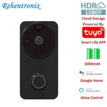 

Tuya Smart Video Doorbell Wireless Home WiFi Security Alexa Google Chromecast Voice Control Smart Life Doorbell Cloud Camera