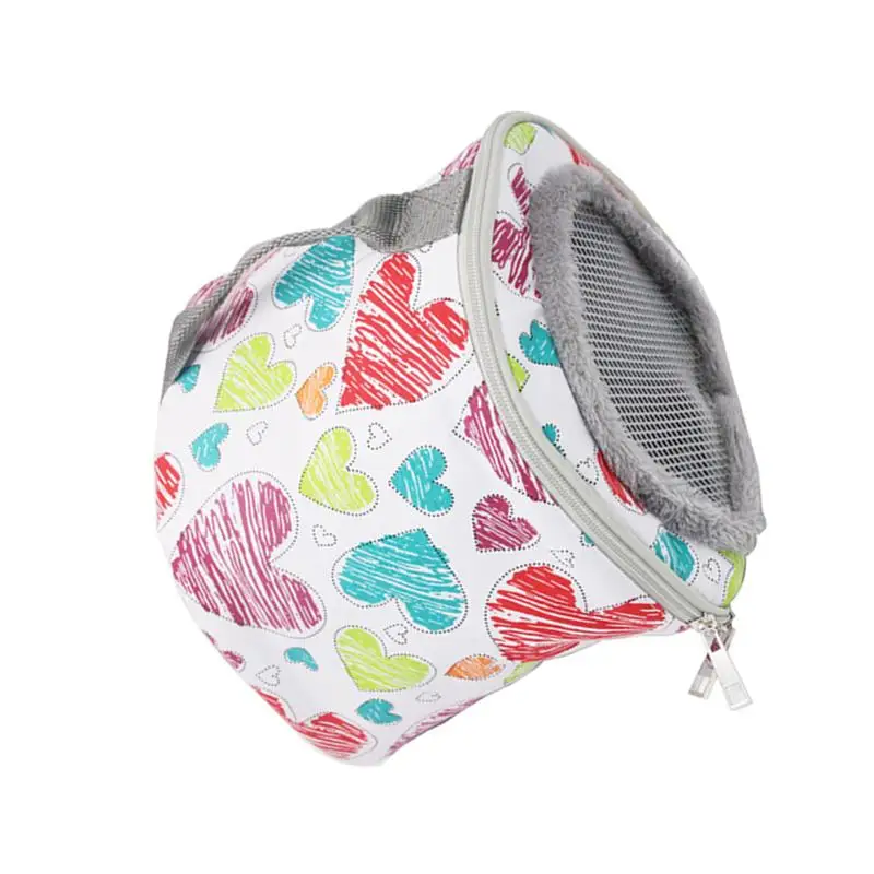 Переноска для мелких домашних животных плюшевая сумка хомяка - Цена: 