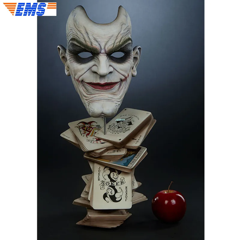 Белый 2" SS 400300 статуя Megamind бюст Джокер 1/1 голова портрет Мстители PF смола экшн Коллекционная модель игрушечная коробка 54 см Z2269 - Цвет: Белый
