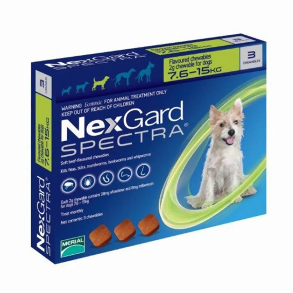 nexgard spectra chews for dogs