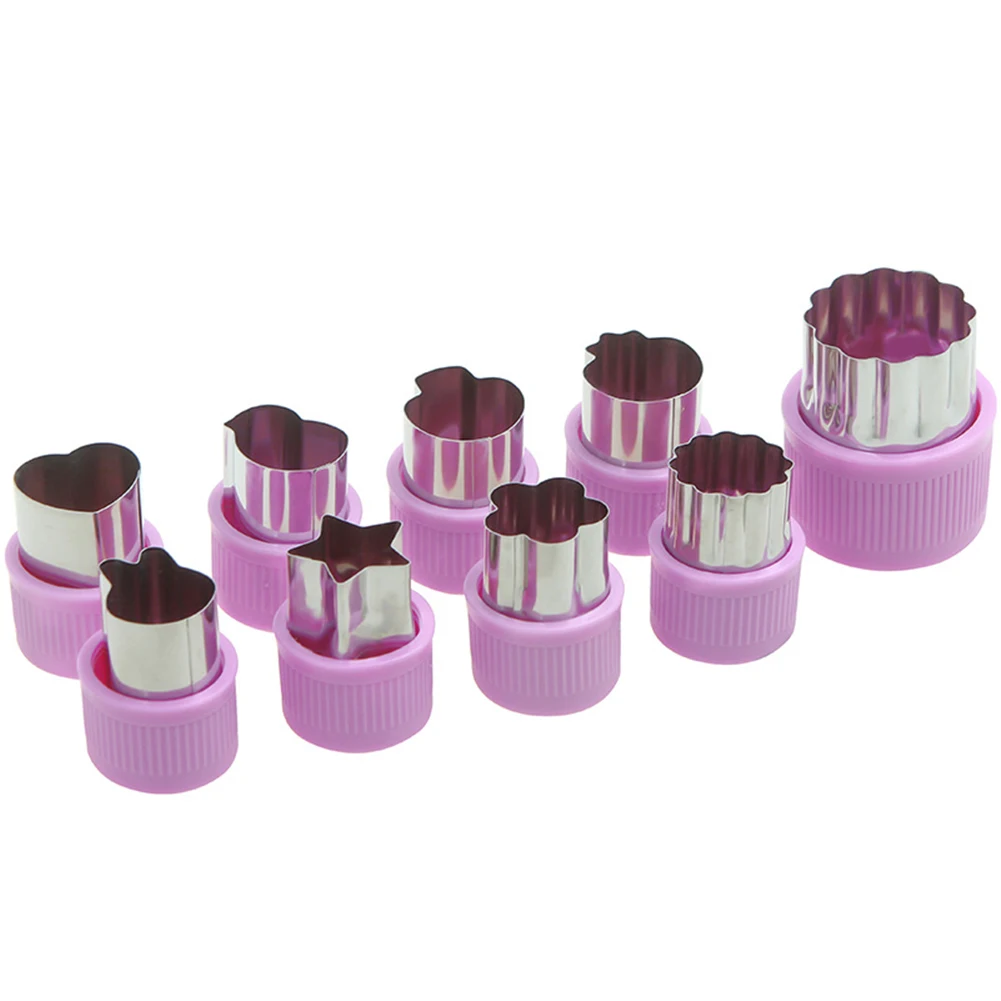 Прочная форма для овощей торта резки пищи Декор резак набор кухонный инструмент