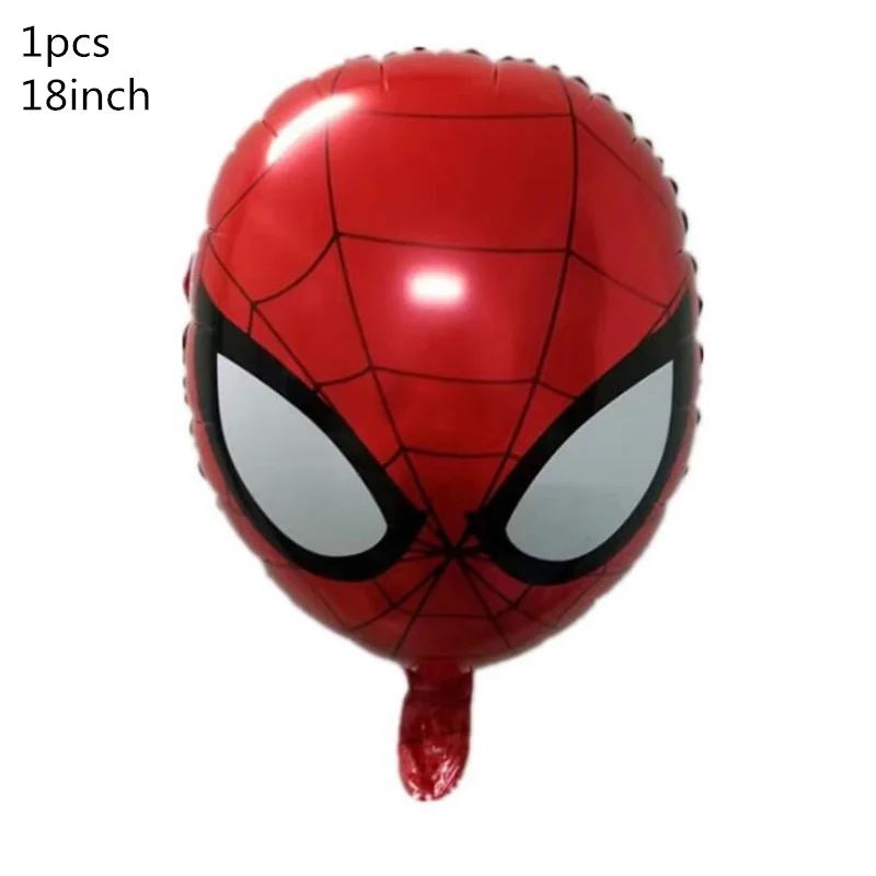 Balloons 4pcs Супергерой Мстители День Рождения украшения детский душ одноразовая посуда чашки скатерть тарелка события вечерние принадлежности - Color: Balloons 4pcs