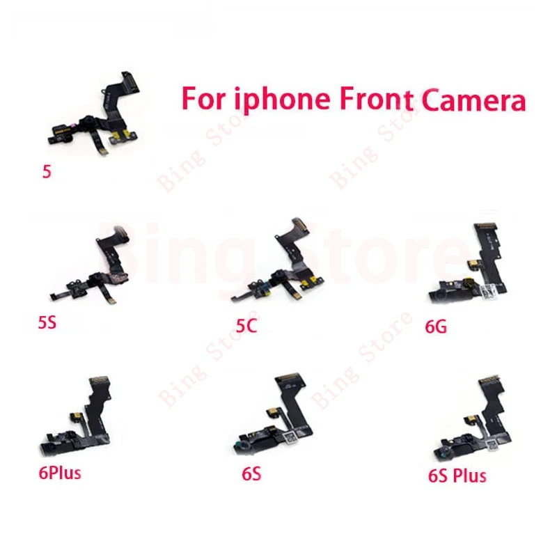 Для iPhone 5 5S SE 6 Plus 6S Plus фронтальная камера гибкий кабель датчик камеры гибкий кабель Ремонт Запасные части устройства