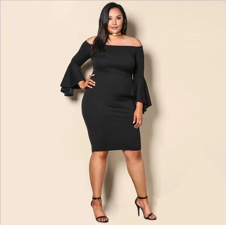 off shoulder dress for fat