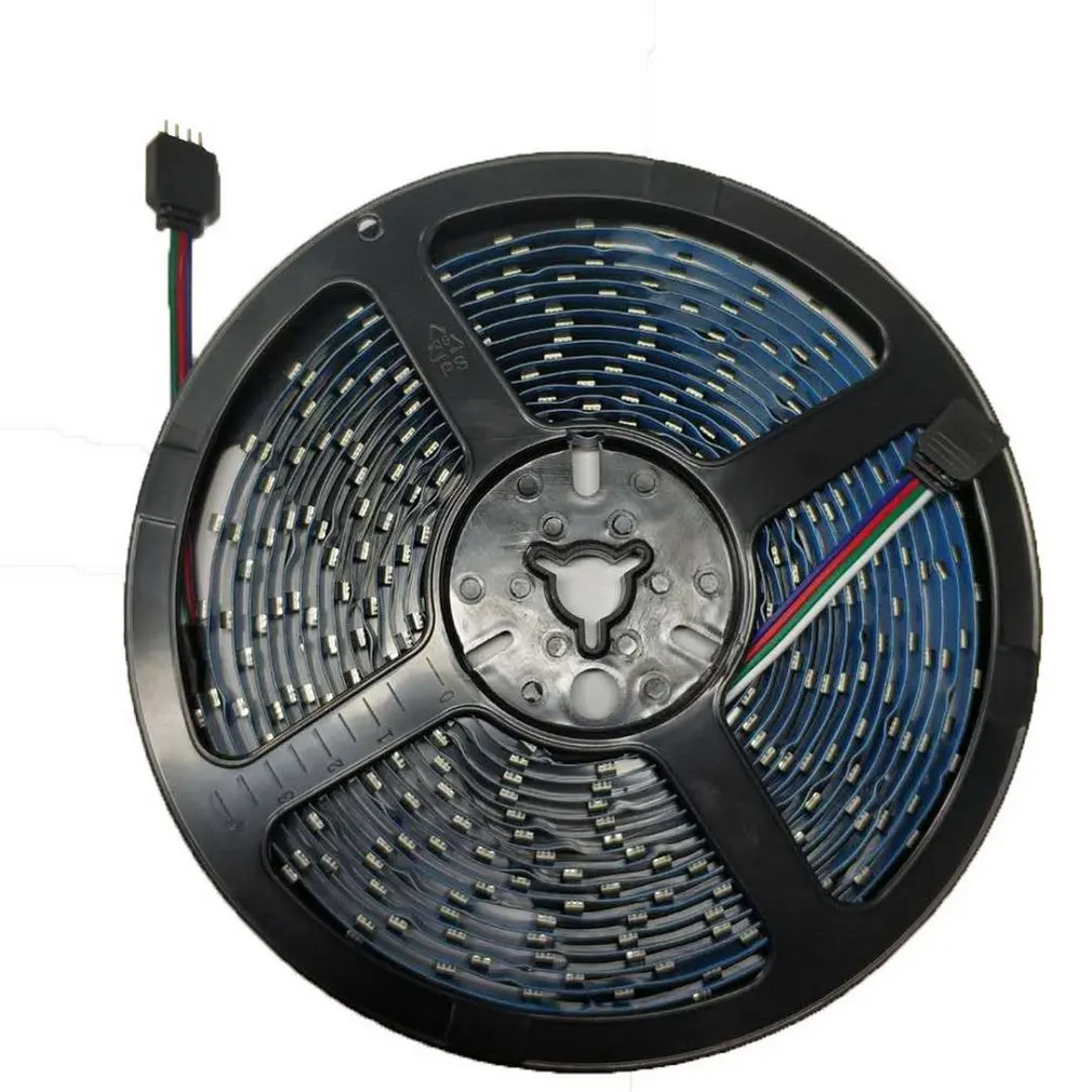 5 метров супер яркий 480 Led/м 2400 Led/5 м 2835 теплый белый/холодный белый 12 В двухрядные гибкие светодиодные полосы