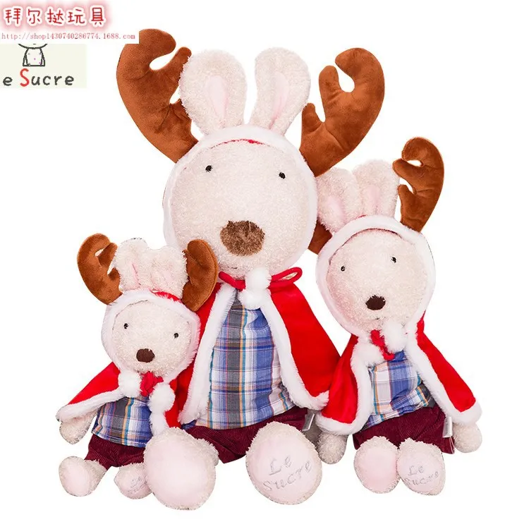 

New Style Genuine Le Sucre Bunny Christmas Elk Hat Christmas Series Activity Gift