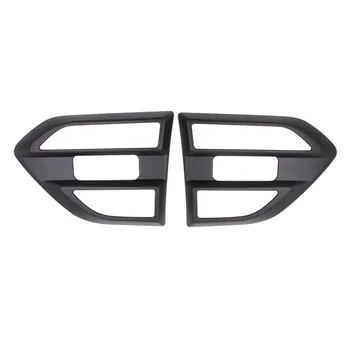 

Side Vent Cover Side Wind Lamp Cover ABS Black Matte Decoration Protection Accessories For Ford Ranger T7 T8 2015-2019 4x4 Parts