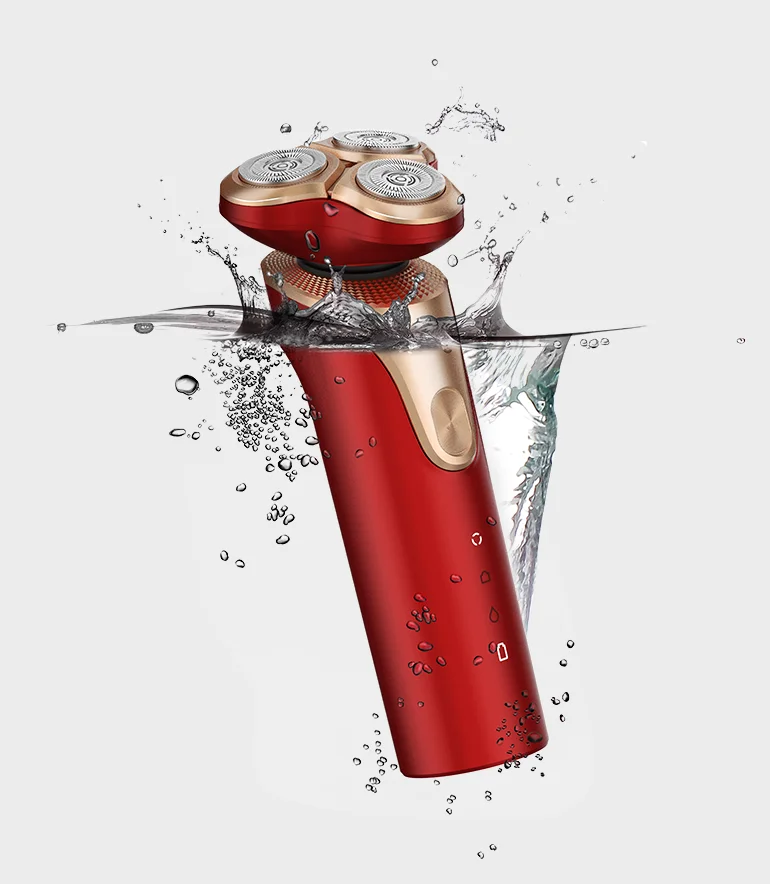 Xiaomi Mijia SOOCAS S3 электробритва 3 плавающая головка для бритья USB перезаряжаемая Водонепроницаемая бритва для мужчин