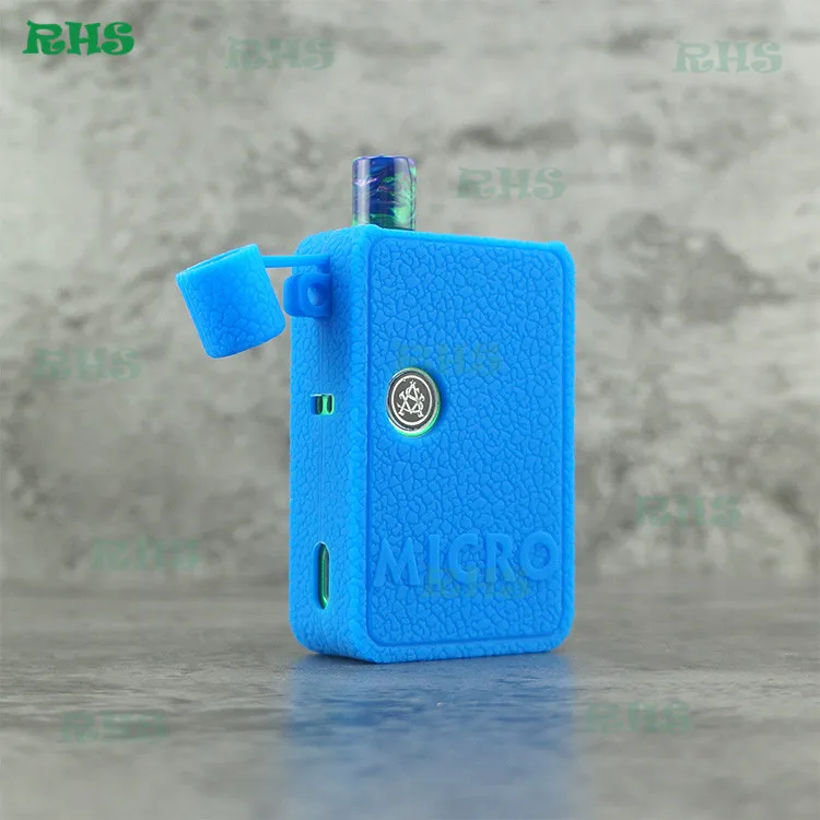 50 шт.~ RHS Силиконовый чехол для ASVAPE MICRO Mod Kit 1100 мАч 7 цветов на выбор