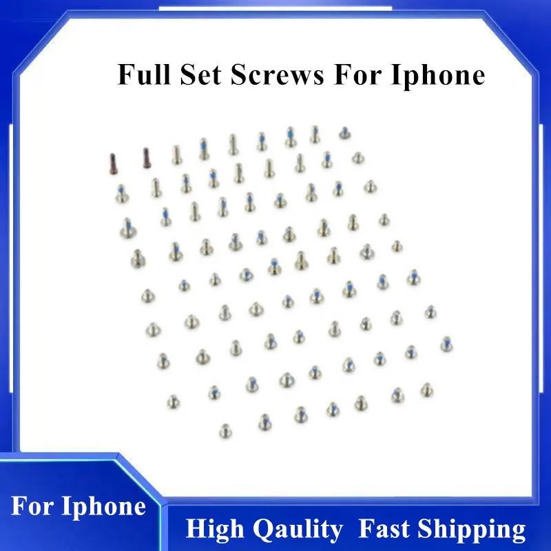 Для iPhone 4 4S 5C 5S 5G 6G 6 plus ремонтный болт Мобильные аксессуары запасные части полный