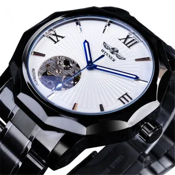 

Top brand Winner automatic mechanical men sports watches fashion casual calendar hollowed out luxury wristwatch European style