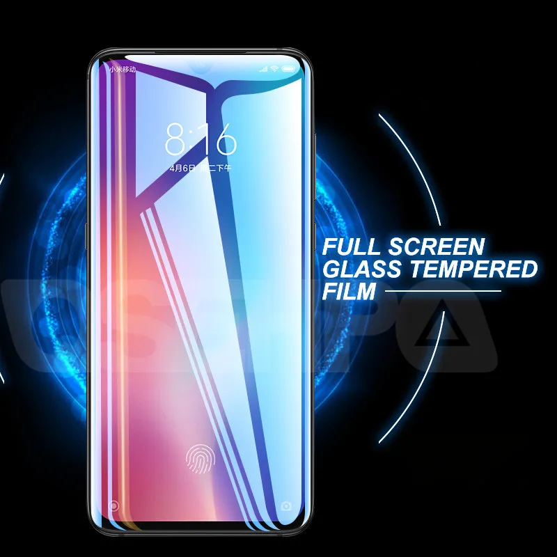 Защитное закаленное стекло 9H для Xiaomi Mi 9 8 9T Pro SE CC9 CC9E A3 A2 Lite Play F1 Защитная пленка для экрана