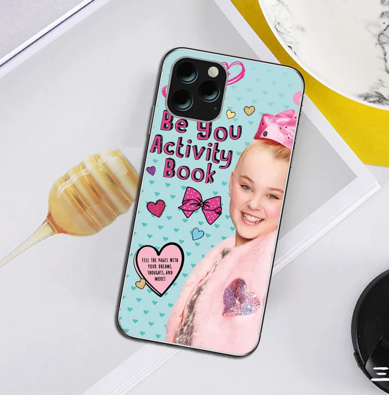 JoJo Siwa лук Joelle Joanie чехол для телефона чехол для iphone 11 11PRO X XR XS MAX 5S SE 6S 7 8PLUS роскошный мягкий чехол из ТПУ - Цвет: TPU
