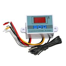 

DC12V/24V/110V/220V digital temperature controller NTC sensor thermostat for cooling and heating