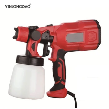 

550W Electric Spray Gun HVLP Home Paint Sprayer 800ml Capacity Flow Control Airbrush Easy Spraying