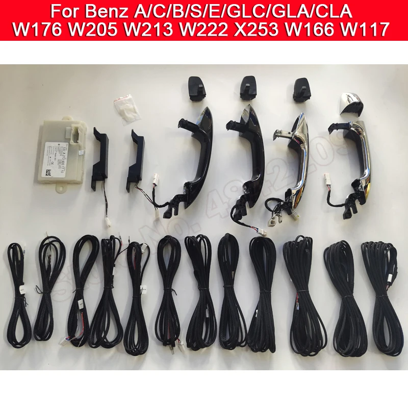 AutoDoorHandleLockCarEntrySmartRemoteKeylessKitForBenzACB