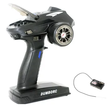 

DumboRC X5 2.4G 5CH Transmitter with X6F Receiver for RC Q65 MN90 1/10 1/8 Crawler TRX4 Axial SCX10 D90 RC Car Boat