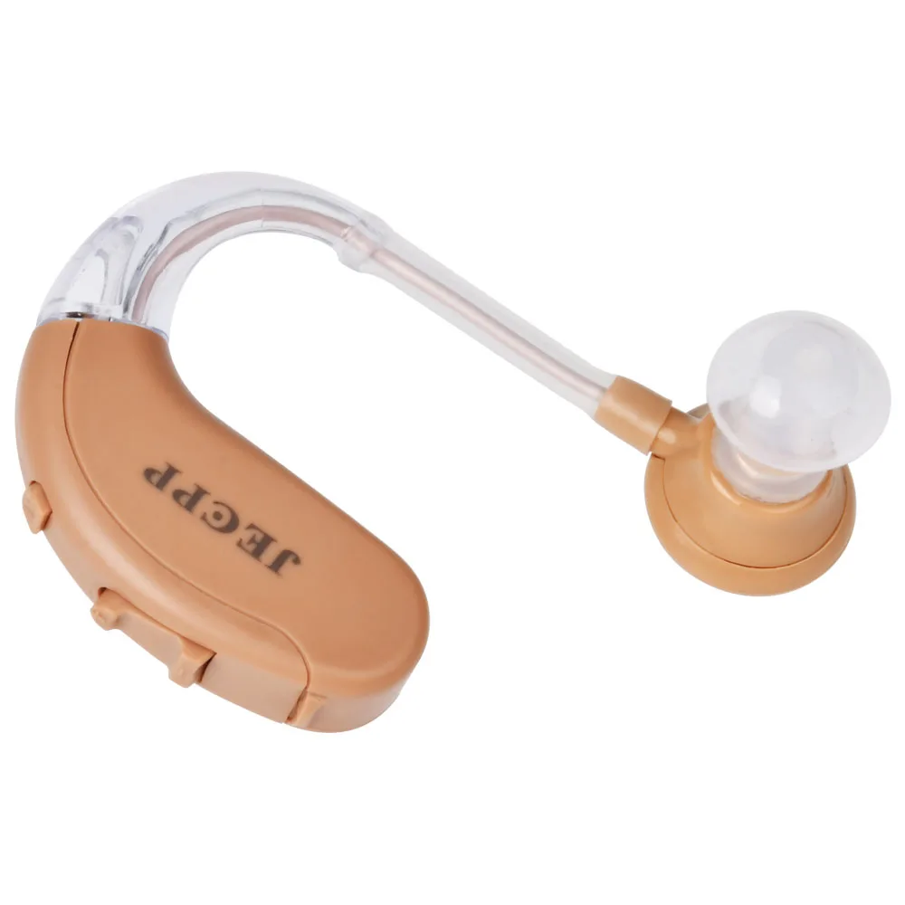 JECPP усилитель звука слухового аппарата в ухо расширитель слуха для пожилых и взрослых с чехлом для хранения Чистящая Щетка
