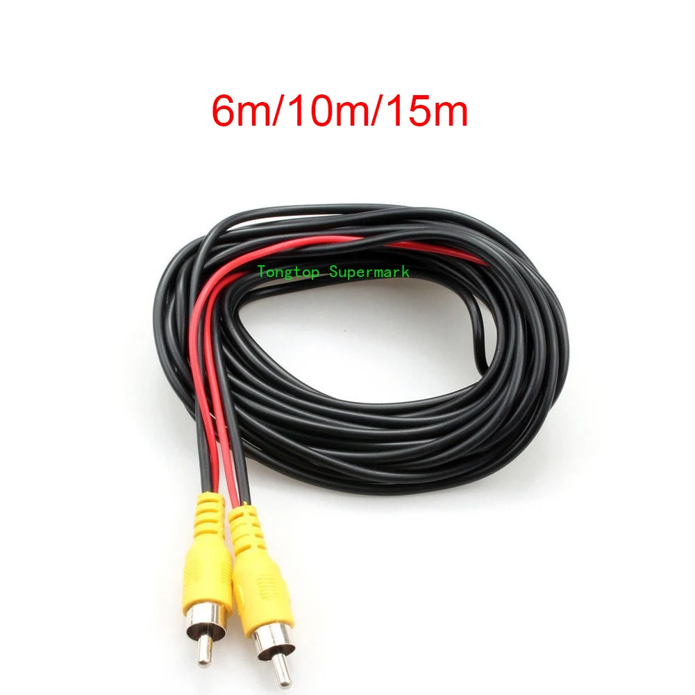 Cable Cámara Visión Trasera Cable De Extensión RCA Para Cámara De