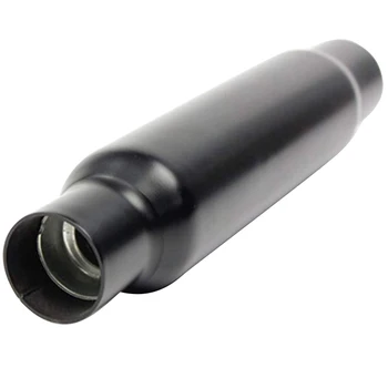 

Motorcycle 12 inch Exhaust Pipe Muffler-Silencer for Chopper Cruiser Cafe Racer Bobber Touring Hot Custom 1.5 inch OD Inl