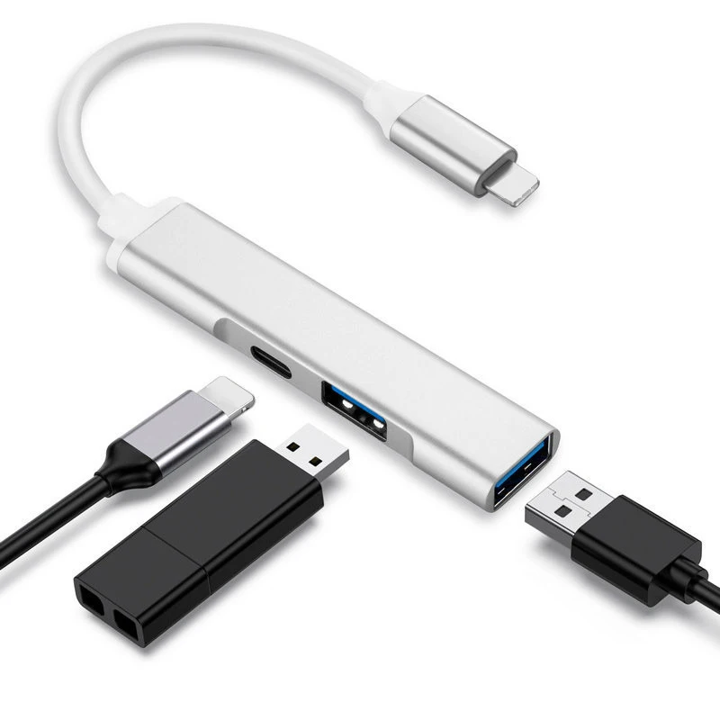 Адаптер для Apple OTG Kit переходник камеры Ipad USB адаптер зарядный кабель IPhone X /XR/Xs 11 Pro