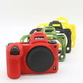 

Silicone Rubber Case Cover Armor Body Skin Protector for Nikon Z7 Z6 Mirrorless Camera Bag