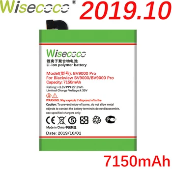 

WISECOCO 7150mAh BV9000 Battery For Blackview BV9000/ BV9000 Pro Phone Latest Production High Quality Battery+Tracking Number