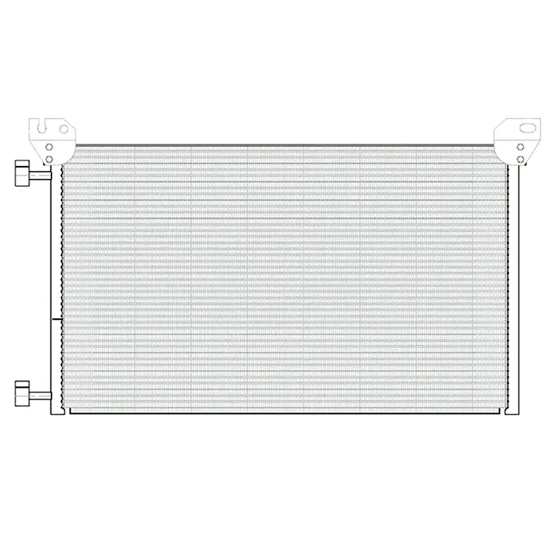 Автомобильный Кондиционер конденсатор для CADILLAC ESCALADE-CHEVROLET SILVERADO AVALANCHE HUMMER H2 GMC SIERRA Yukon GM3030162 25967385