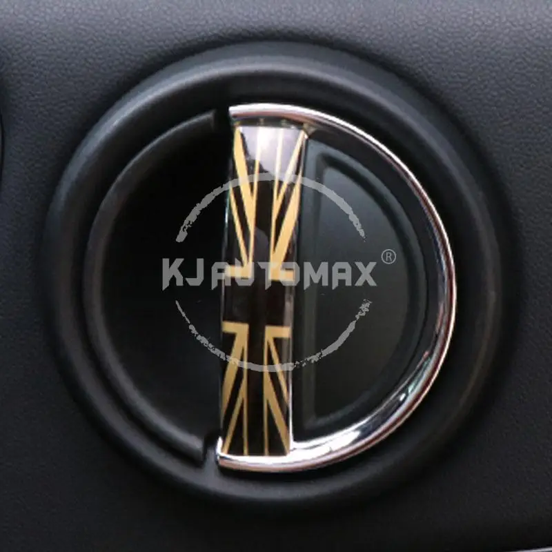 KJAUTOMAX для Mini Cooper F54 F55 F56 F57 F58 F59 F60 Кристалл Клей эпоксидная смола 3D Передняя дверная ручка наклейка
