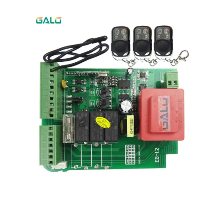 Раздвижные ворота открывалка Двигатель Блок управления PCB монтажная плата контроллера электронная карта для KMP серии - Цвет: 220V