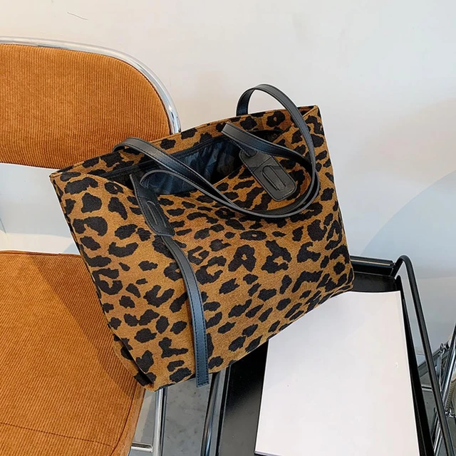 Clare V. Leopard Tote Bag