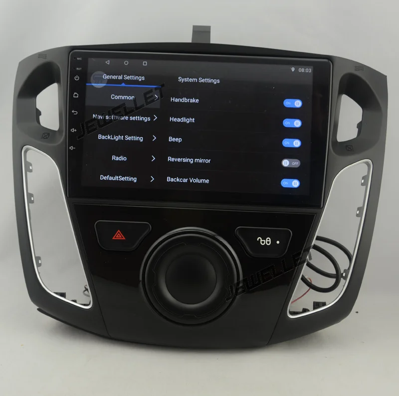 " четырехъядерный 1024*600 HD экран Android 8,1 Автомобильный gps Радио навигатор для ford Mondeo Focus C-Max