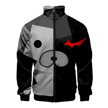 

Monokuma 3D Jacket Men 2019 Popular Fashion Casual Jacket Men Exclusive Harajuku New Style Casual Clothes XXS-4XL