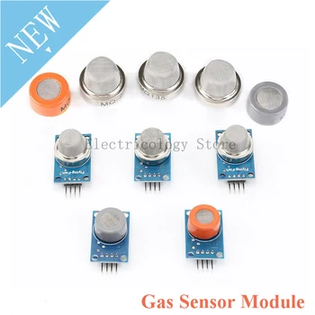 

MQ-2 MQ-3 MQ-5 MQ-7 MQ-8 MQ-135 Detection Smoke Methane Liquefied Gas Sensor Module For Arduino Starter DIY Kit