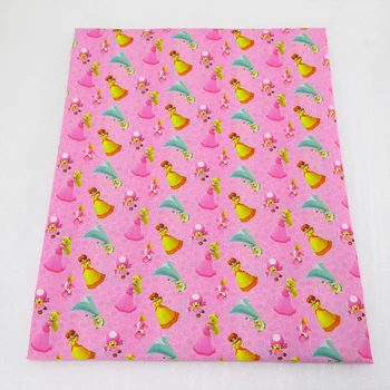 

New 50*145cm Animal Polyester Cotton Fabric Printed Cloth Sewing Quilting Fabrics for Patchwork Needlework DIY,c8385