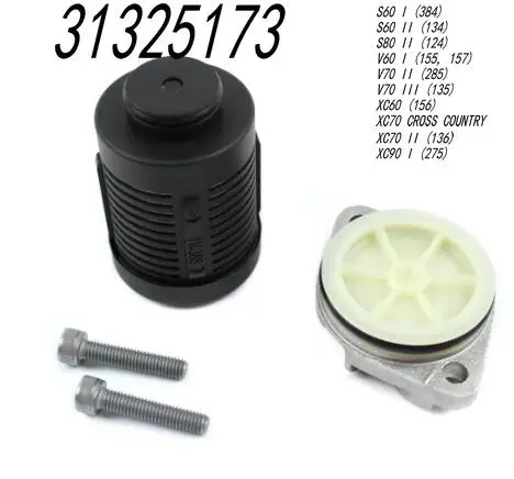 KIT de filtro de aceite para VOLVO, acoplamiento AOC, V60, V70, S80, XC60, XC90, OEM:31325173, 20 juegos