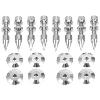 

Hot M8 X 60 Speaker Peak Isolation Nail Stand Foot HiFi Speaker Shockproof Cone Bottom Pad Speaker Peak Pad