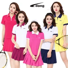 Jingdong, летняя спортивная юбка, женская, для бега, быстросохнущая, половина длины, волан, для тенниса, короткая юбка, дышащая, имитация двух-пи