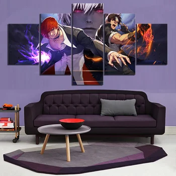 

KOF Game Boxing Champion Painting Full Round Drill Diamond 5D Embroidery Cross Stitch Picture Mosaic Wall Art Home Decor Gift