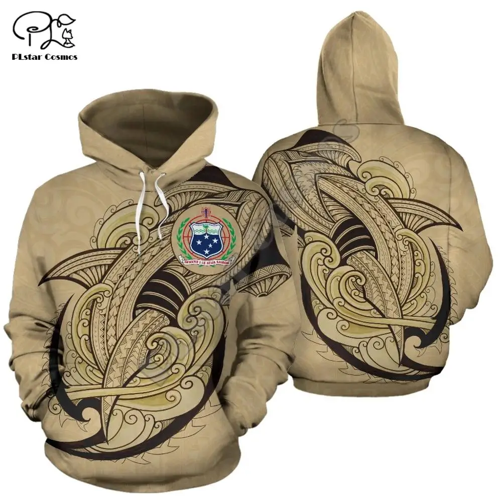 

New Brand Island Country Flag American Samoa Polynesian Culture Retro Tattoo Tracksuit Men/Women 3DPrint Funny Casual Hoodies 11