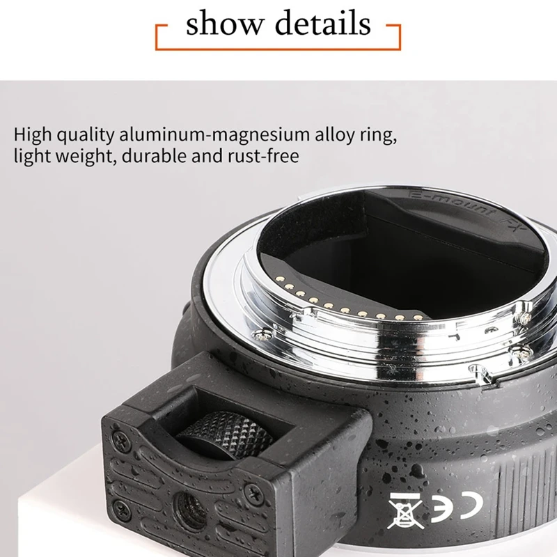 Адаптер для крепления объектива Ef-Nex с автофокусом для объектива Canon Ef-S с E-Mount Nex A7 A7R2 A7S2 Nex-7 Nex-6 5