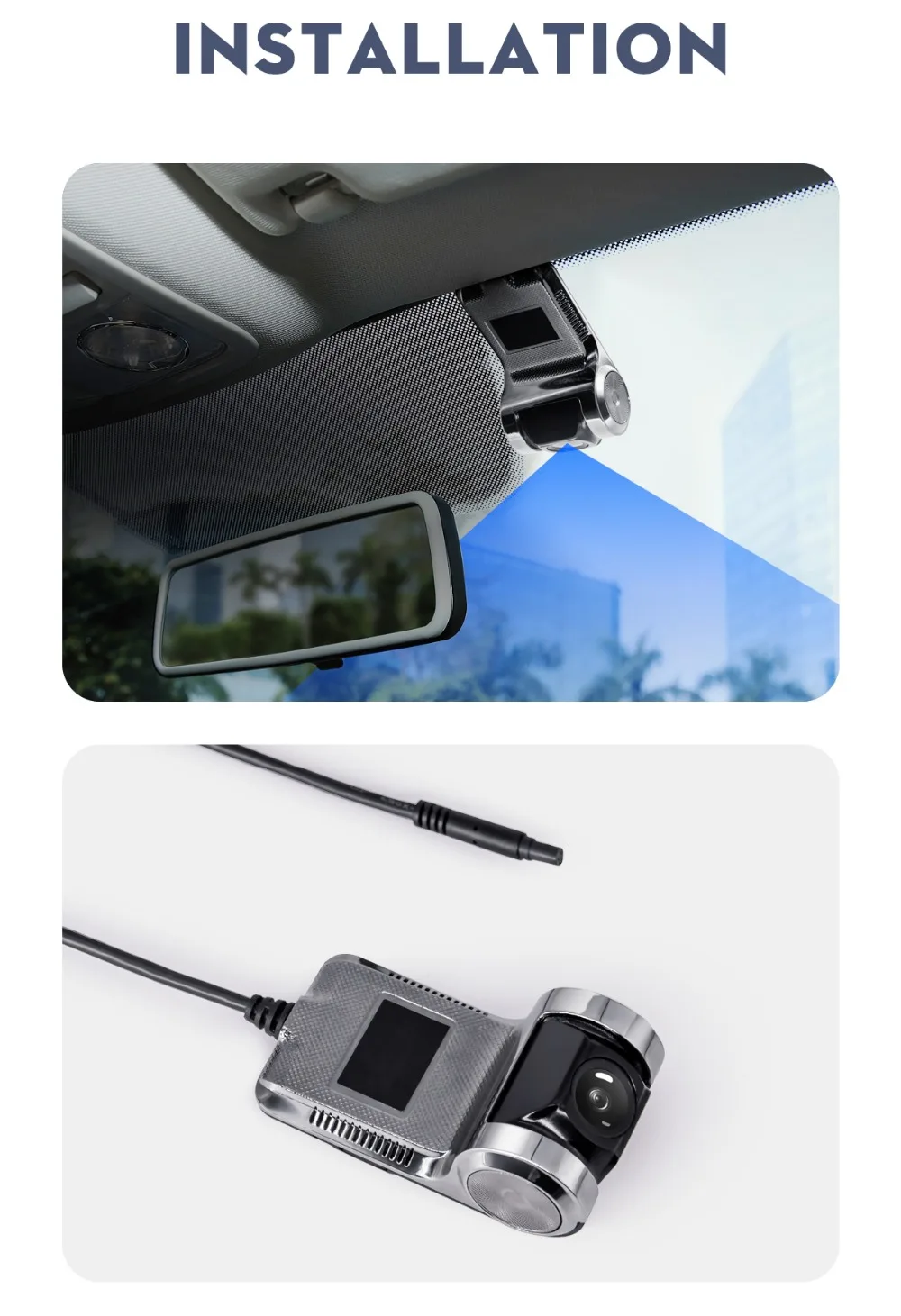 Радуясь автомобильный USB порт Автомобильный видеорегистратор передний видеорегистратор Запись голоса камера видео рекордер для Android Радио мультимедийный плеер