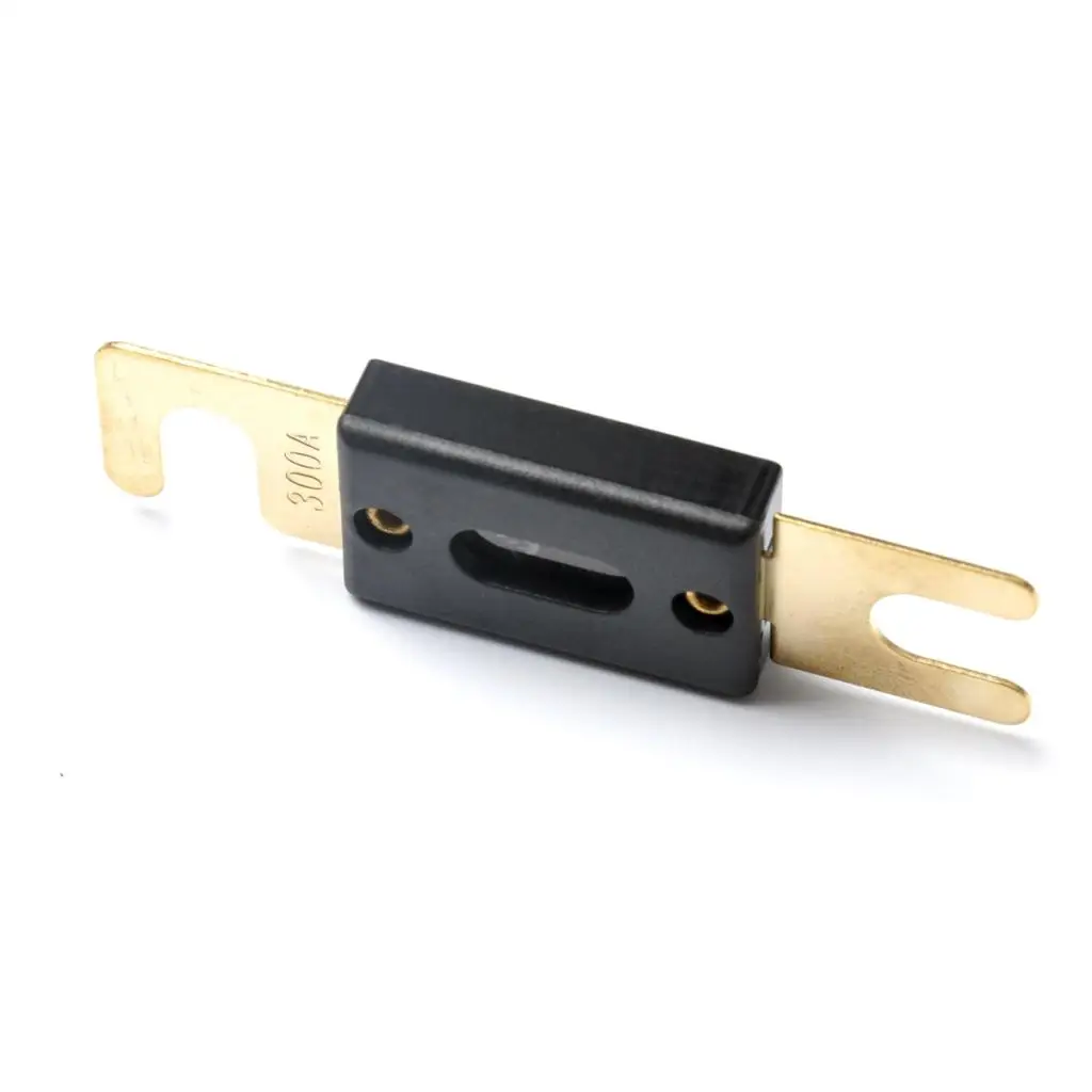 5 Pcs. High Power 300A ANL Circuit Breaker Fuses For All Cars Truck - Black