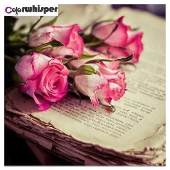 

Diamond Painting Full Square/Round Drill Flowr Rose Picture 5D Daimond Embroidery Cross Stitch Kit Mosaic Rhinestone Decor S642