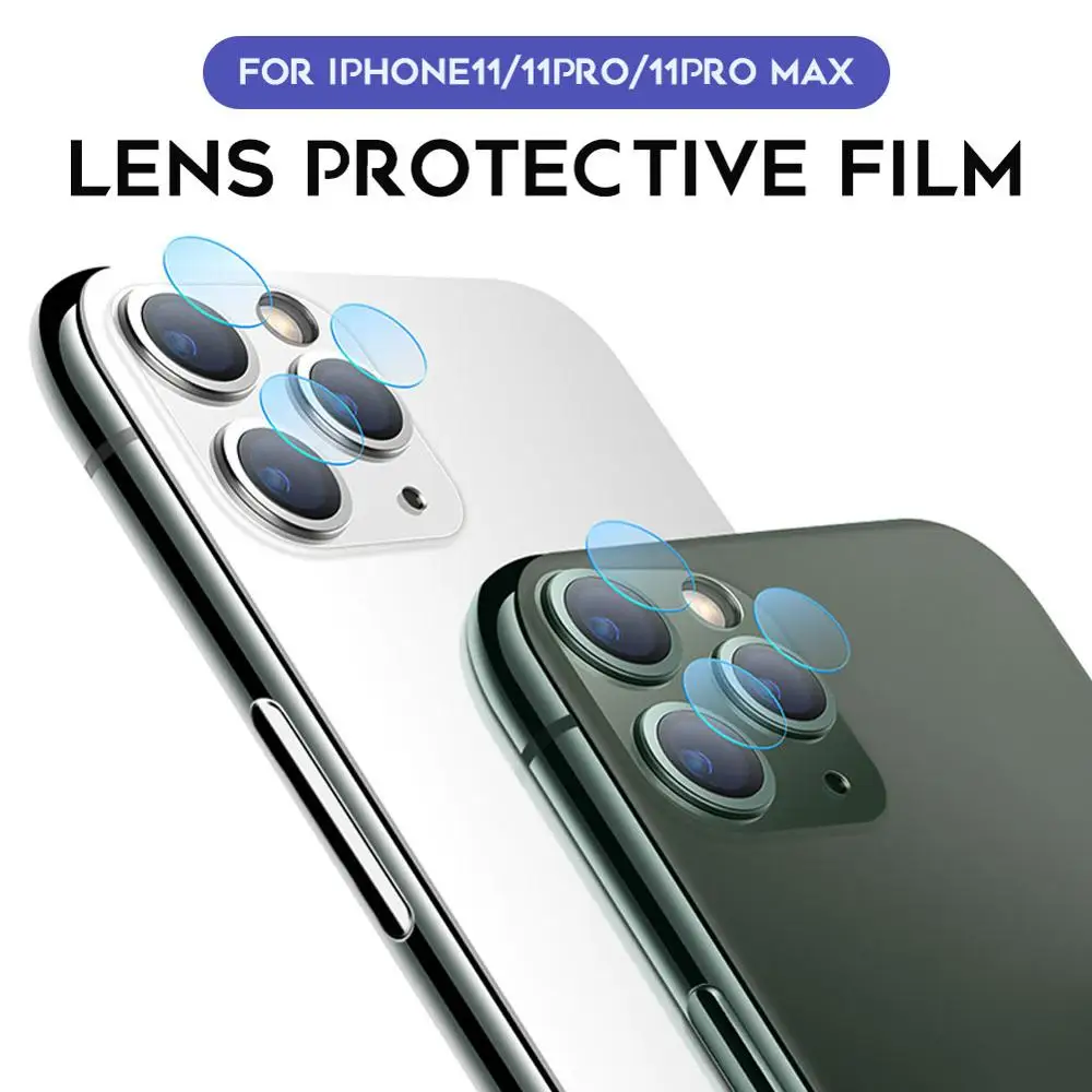 Защитная пленка для камеры протектор iPhone 11/Pro/Max 2019 закаленное стекло чехол экрана